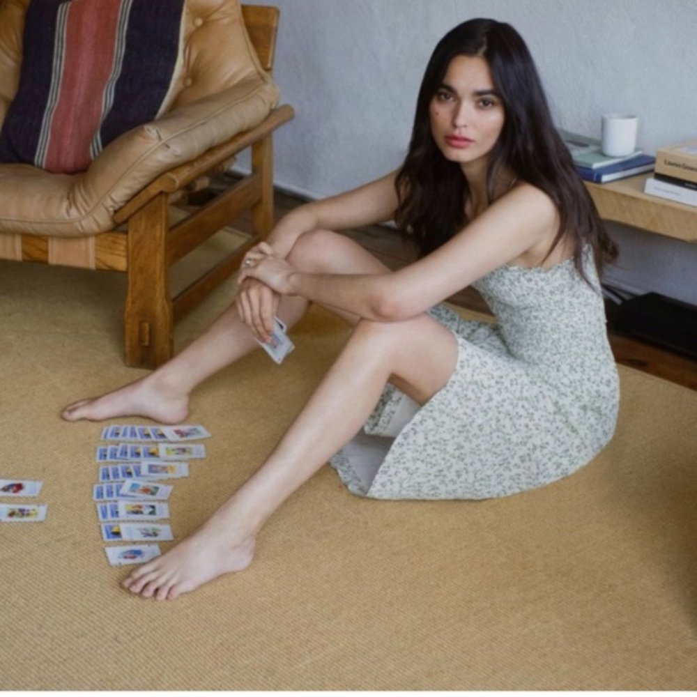 Reformation Sable Midi Dress - Ivy XS